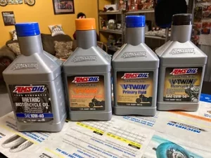Amsol motorcycle oil sold and changed at 701 Cycles Myrtle Beach, SC
