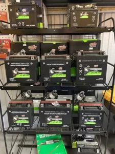 Interstate Batteries available at 701 motorcycle repair Conway, SC & Myrtle Beach